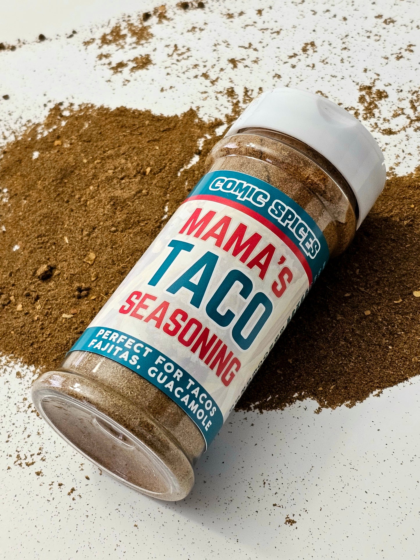 Mama's Taco Seasoning - Authentic Mexican Spice Blend for Tacos, Fajitas, Guacamole - Versatile Cooking Spices - Perfect Gift for Foodies