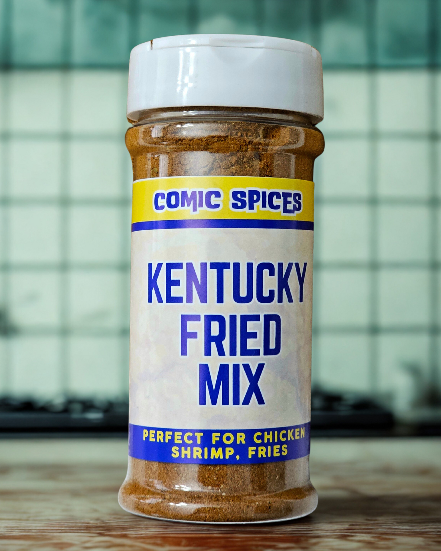 Kentucky Fried Mix - Southern Fried Chicken & Seafood Seasoning, Bold Bourbon Dip Spice, Gourmet Cooking Blend | Comic Spices